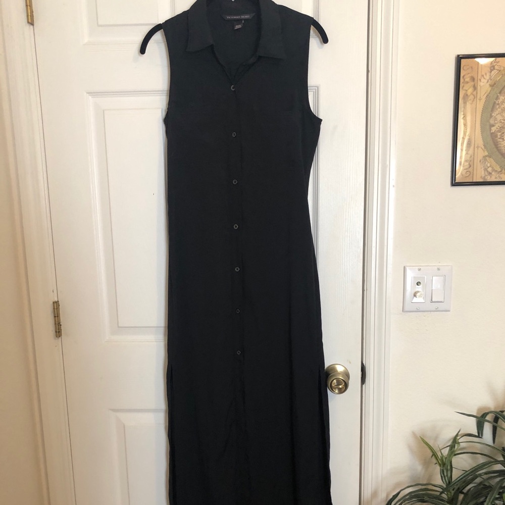 Victoria Secret Shirt Dress Maxi